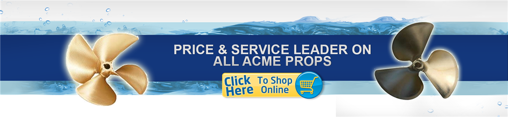 ACME Marine props for your ski wake boat